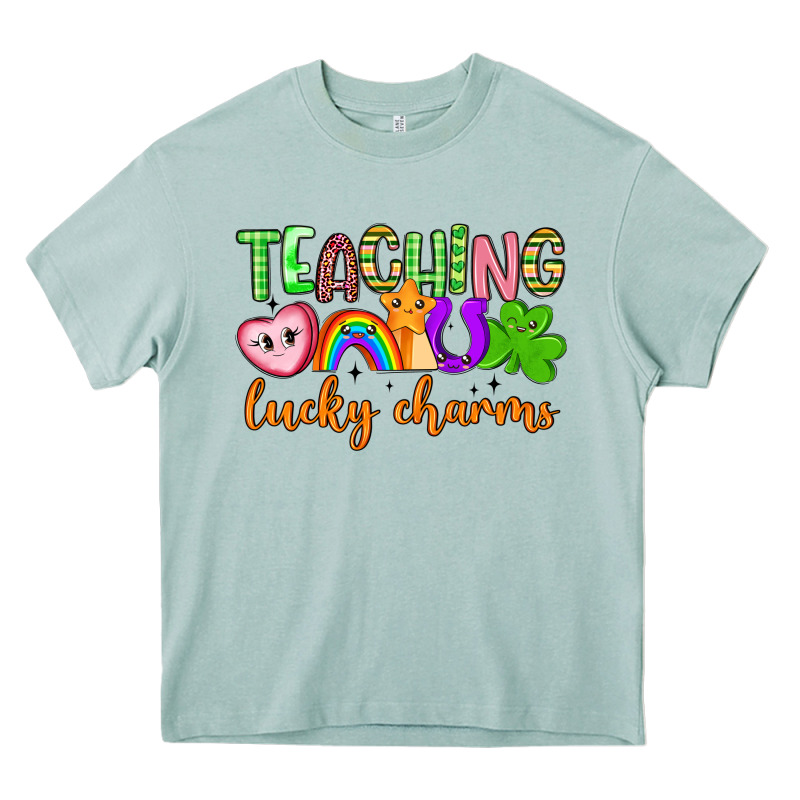 Teaching Lucky Charms Heavy Core Tee by Artiststas | Teevron