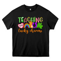 Black teaching lucky charms Heavy Core Tee - Artiststas