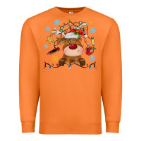 Carrot christmas deer school Premium Sweatshirt - MaliasSmallBusiness