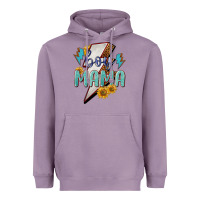 Lavender boy mama lightning bold Heavyweight Hoodie - NancyCooperArtShop
