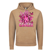 Vintage Coffee Tackle Cancer with Sunflower Vintage Hoodie - texasbilliewilder