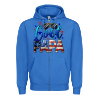 True Royal Cool Papa American Zipper Hoodie - LillyAllenDesigns