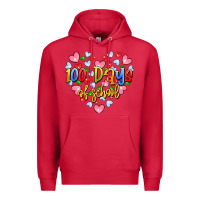 Cardinal 100 days of school Premium Hoodie - Artiststas