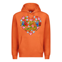 100 Days Of School Premium Hoodie | Teevron