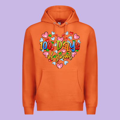 100 Days Of School Premium Hoodie Designed By Artiststas