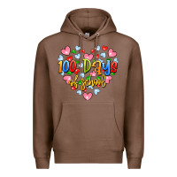 Chestnut 100 days of school Premium Hoodie - Artiststas