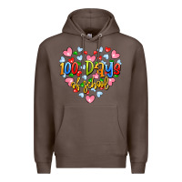 Coffee 100 days of school Premium Hoodie - Artiststas