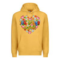 Mustard 100 days of school Premium Hoodie - Artiststas