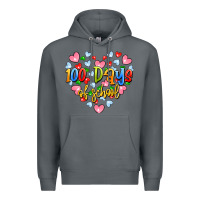 Rock 100 days of school Premium Hoodie - Artiststas