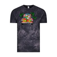 Cloud Black summer truck Vintage Tee - CowhideDigitalArt
