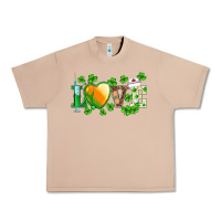 Burro st.patrick's nurse love heart stethoscope Urban Heavy Tee - BarkalooDesign