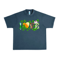 Midnight Navy st.patrick's nurse love heart stethoscope Urban Heavy Tee - BarkalooDesign