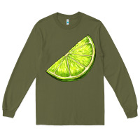Army Green lime for gin Long Sleeve Tee - AdoDesignShop