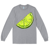 Heather Grey lime for gin Long Sleeve Tee - AdoDesignShop