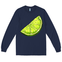 Navy lime for gin Long Sleeve Tee - AdoDesignShop