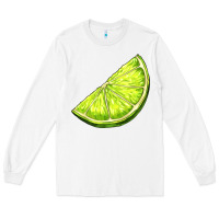 White lime for gin Long Sleeve Tee - AdoDesignShop