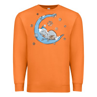 Carrot snowman and moon Premium Sweatshirt - MaliasSmallBusiness