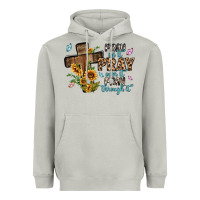 Moon Dust pray on it pray over it pray through it Heavyweight Hoodie - MaliasSmallBusiness