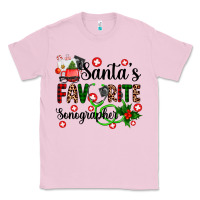 Bubblegum Pink santa's favorite sonographer Classic Tee - AdoDesignShop