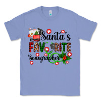Colony Blue santa's favorite sonographer Classic Tee - AdoDesignShop