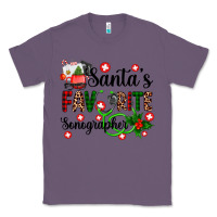 Lavender santa's favorite sonographer Classic Tee - AdoDesignShop