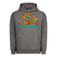 Pigment Tornado Gobble Til You Wobble with Rainbow Urban Hoodie - texasbilliewilder