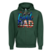 Sports Green Cool American Dad Zipper Hoodie - LillyAllenDesigns
