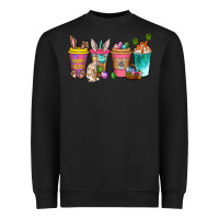 Black Easter coffee drinks Easter Day Heavyweight Sweatshirt - Neo Western