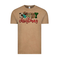 Vintage Coffee howdy christmas Vintage Tee - FaDigitalArtStudio