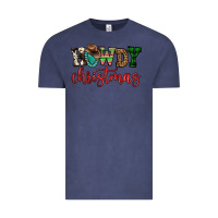 Vintage Denim howdy christmas Vintage Tee - FaDigitalArtStudio