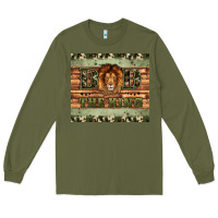 Army Green dad the king Long Sleeve Tee - Artiststas