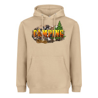 Camping Heavyweight Hoodie | Teevron