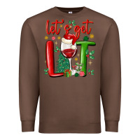 Chestnut let's get lit Premium Sweatshirt - MaliasSmallBusiness