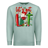 Seafoam let's get lit Premium Sweatshirt - MaliasSmallBusiness
