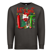 Smoke let's get lit Premium Sweatshirt - MaliasSmallBusiness