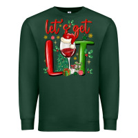 Sports Green let's get lit Premium Sweatshirt - MaliasSmallBusiness