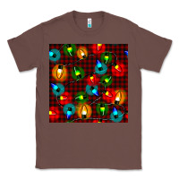 Chestnut christmas lights seamless pattern Classic Tee - BundleAndBundleShop