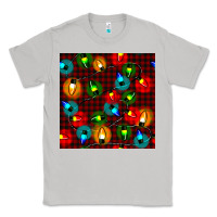 Moon Dust christmas lights seamless pattern Classic Tee - BundleAndBundleShop