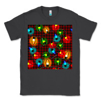 Smoke christmas lights seamless pattern Classic Tee - BundleAndBundleShop