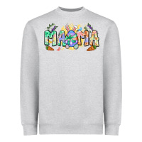 Heather Grey Easter Day mama Heavyweight Sweatshirt - Neo Western