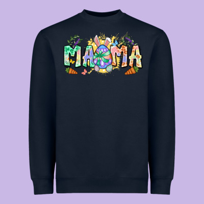 Easter Day Mama Heavyweight Sweatshirt Designed By Neo Western
