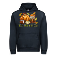 Navy Tis The Season Fall Urban Hoodie - texasbilliewilder