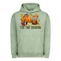 Pigment Oil Green Tis The Season Fall Urban Hoodie - texasbilliewilder