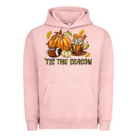 Pigment Salmon Tis The Season Fall Urban Hoodie - texasbilliewilder