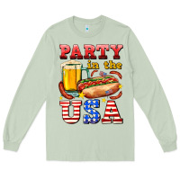 Matcha party in the usa Long Sleeve Tee - AdoDesignShop