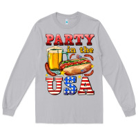 Moon Dust party in the usa Long Sleeve Tee - AdoDesignShop