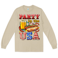 Mushroom party in the usa Long Sleeve Tee - AdoDesignShop