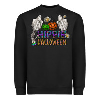 Black hippie halloween Heavyweight Sweatshirt - CowhideDigitalArt