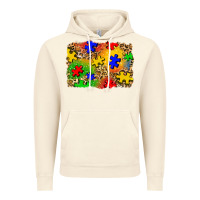 Vintage Artic autism background Vintage Hoodie - Zillion Design Studio