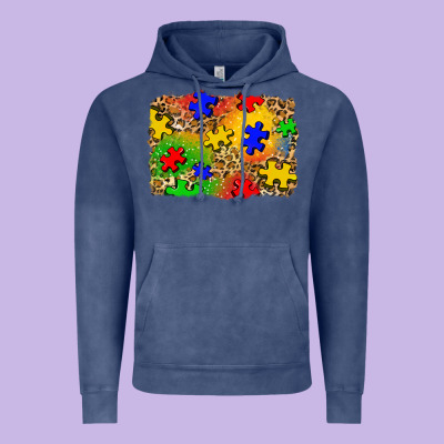 Autism Background Vintage Hoodie Designed By Zillion Design Studio